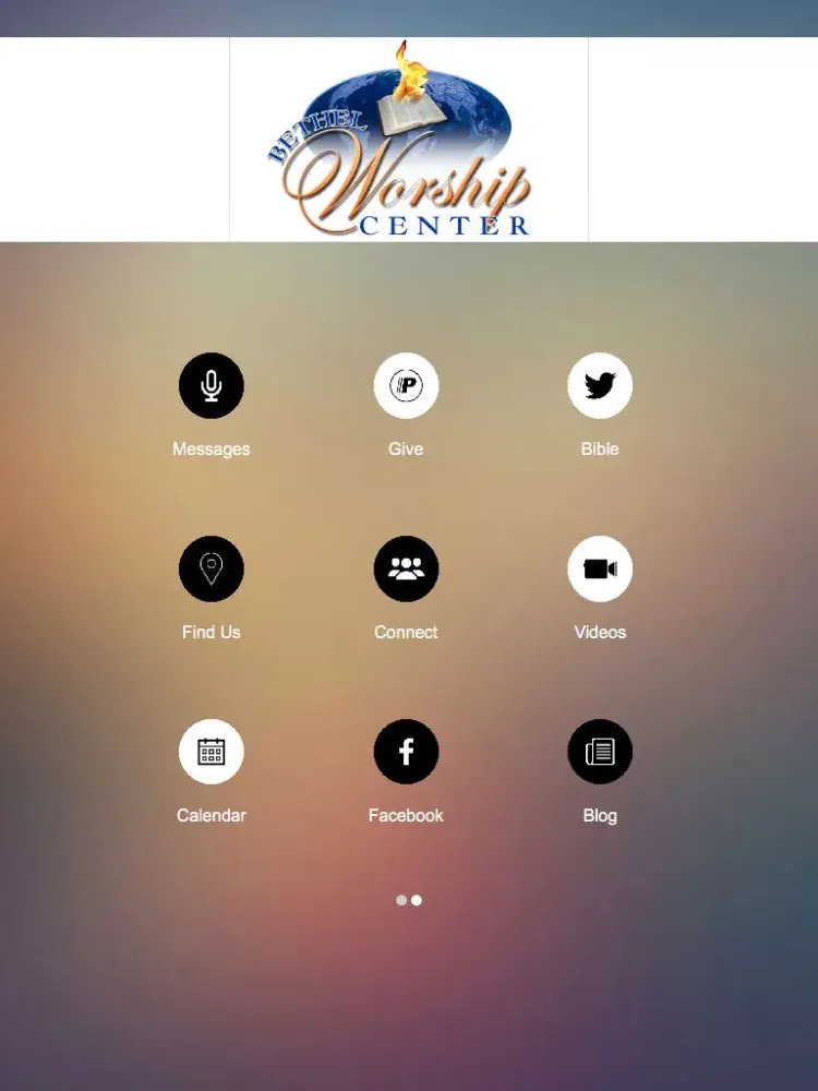 Bethel Worship Center Church iPad  Screenshots