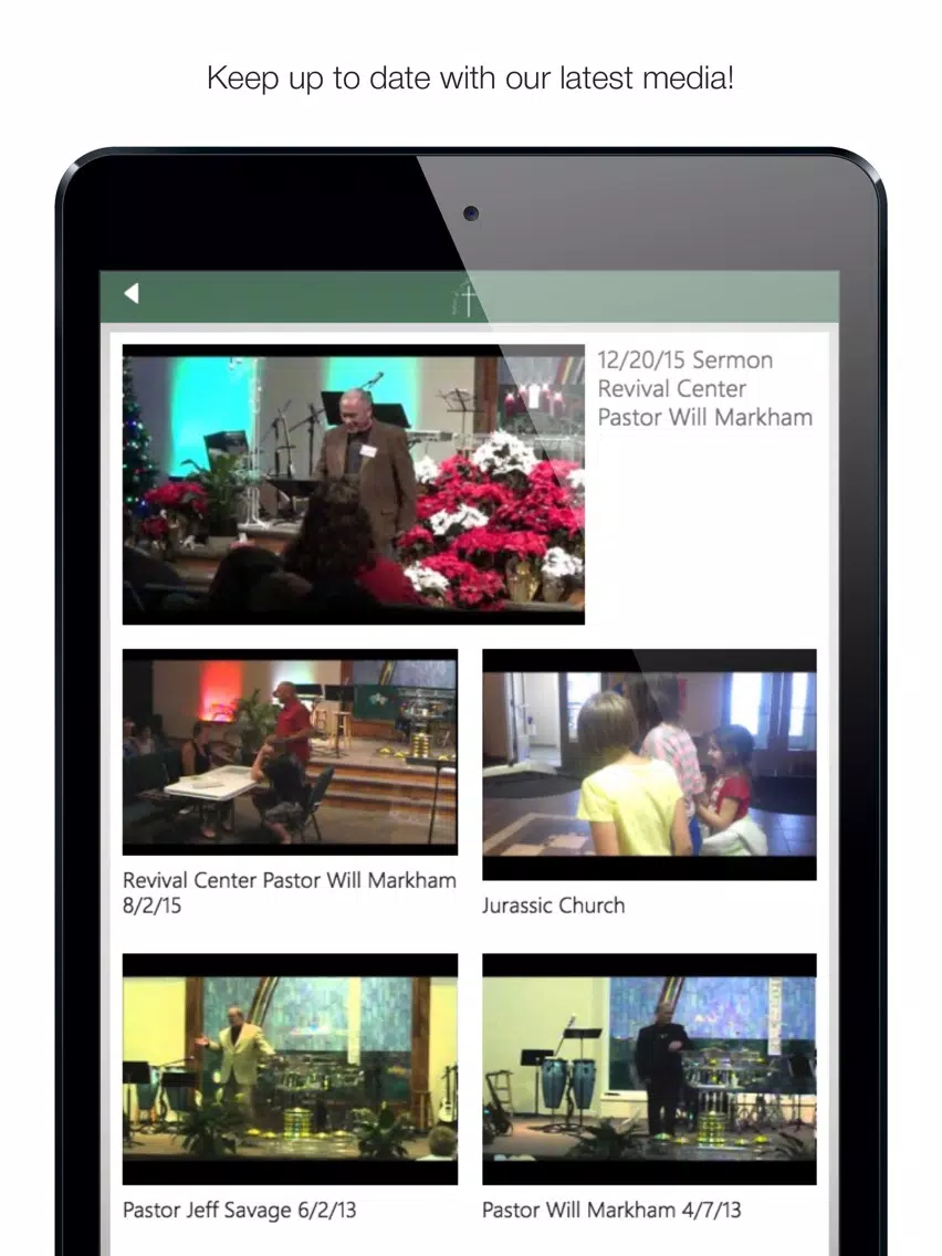 Screenshot di Cadillac Revival Center iPad 