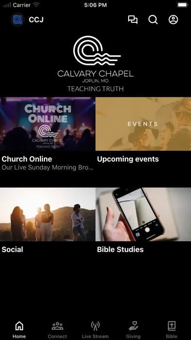 Tangkapan skrin Calvary Chapel Joplin