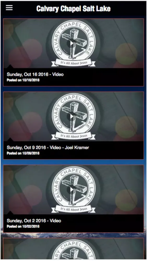 Screenshot di Calvary Chapel Salt Lake - UT
