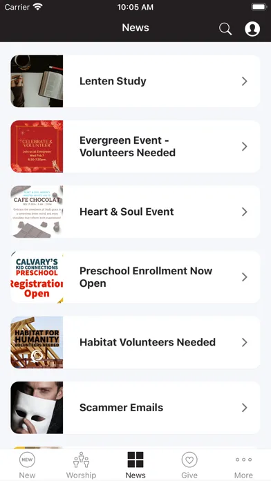 Calvary UMC Screenshots