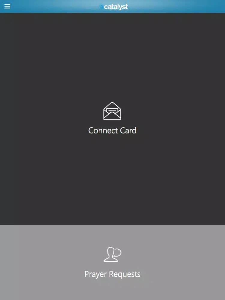 Catalyst Community Church iPad  Screenshots