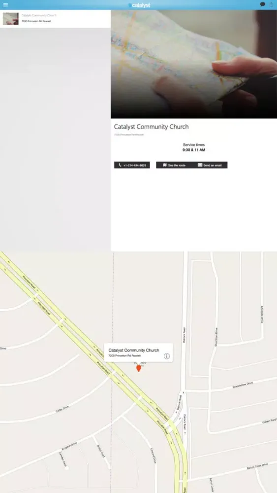 Catalyst Community Church Screenshots