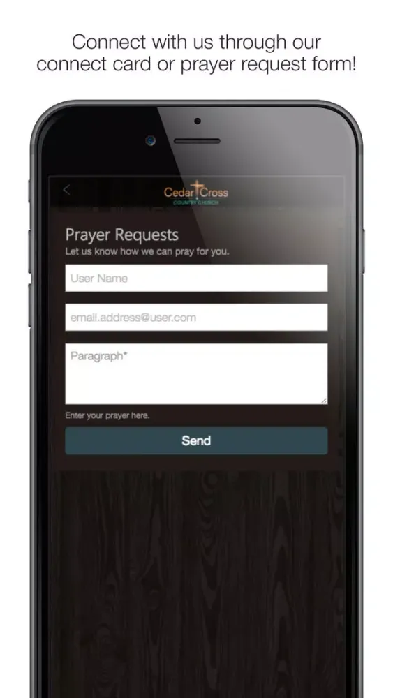 Capturas de pantalla de Cedar Cross Country Church