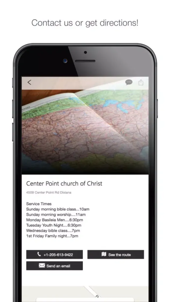 Capturas de tela do Center Point Church of Christ