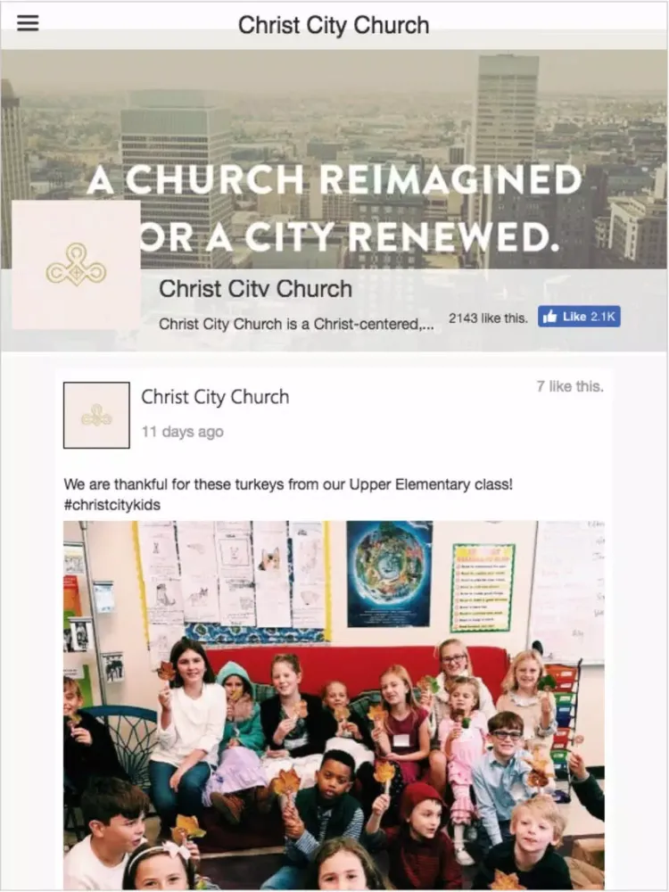 Zrzuty ekranu Christ City Church -TN iPad 