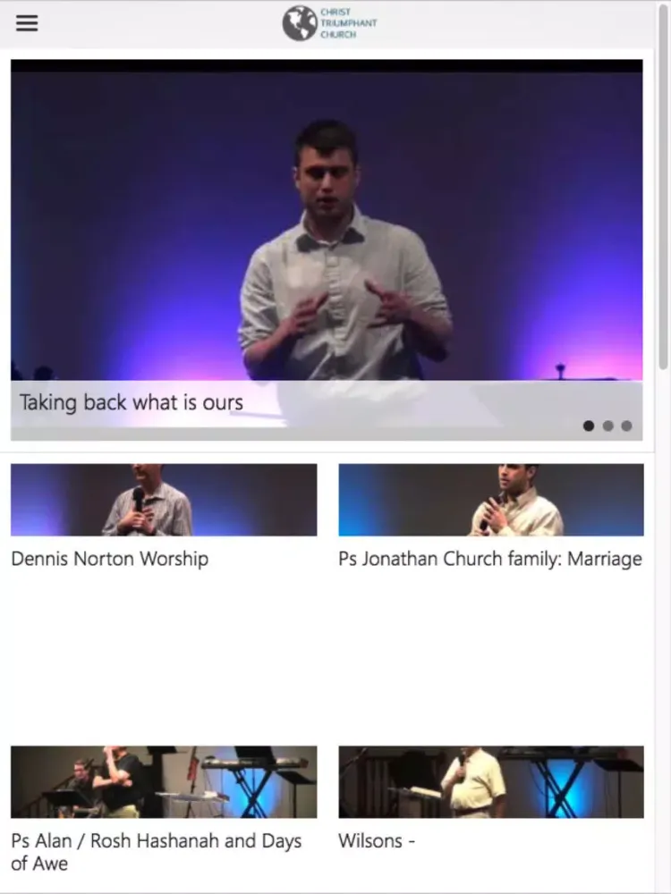 Christ Triumphant iPad  Screenshots