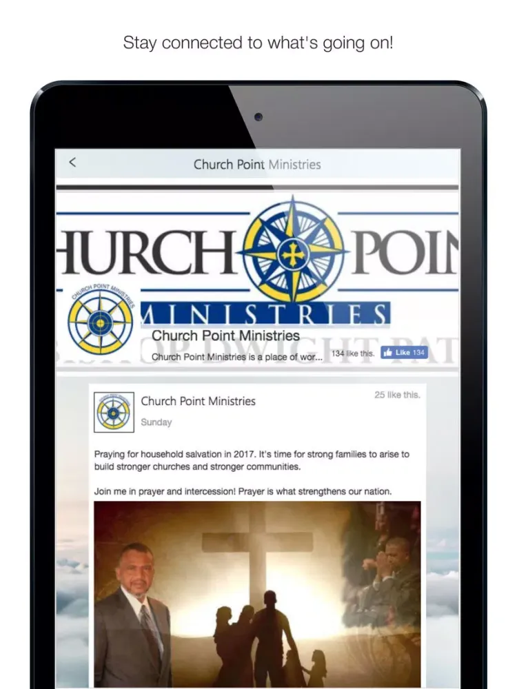 Church Point Ministries iPad  Screenshots