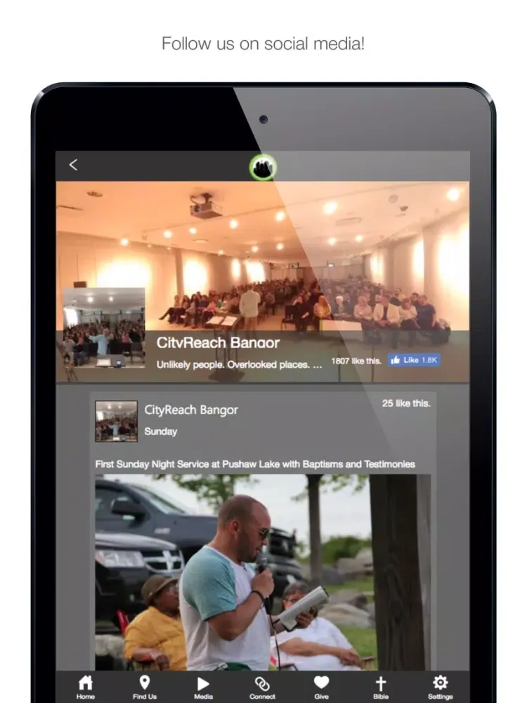 CityReach Church Bangor iPad  スクリーンショット