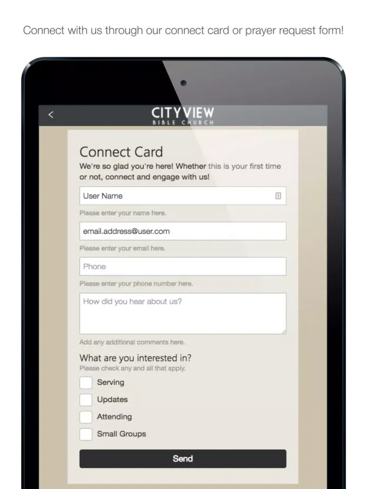 Cityview Bible - Round Rock iPad 應用截圖