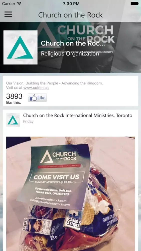 Church on the Rock - Toronto 스크린샷