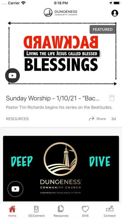 Ảnh chụp màn hình của Dungeness Community Church