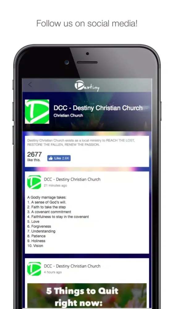 Destiny Christian Church MN应用截图