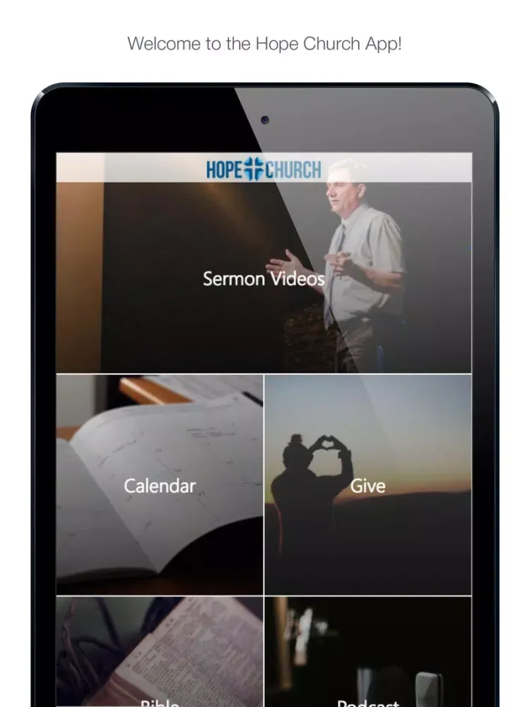 Hope Church Dubuque iPad  Screenshots