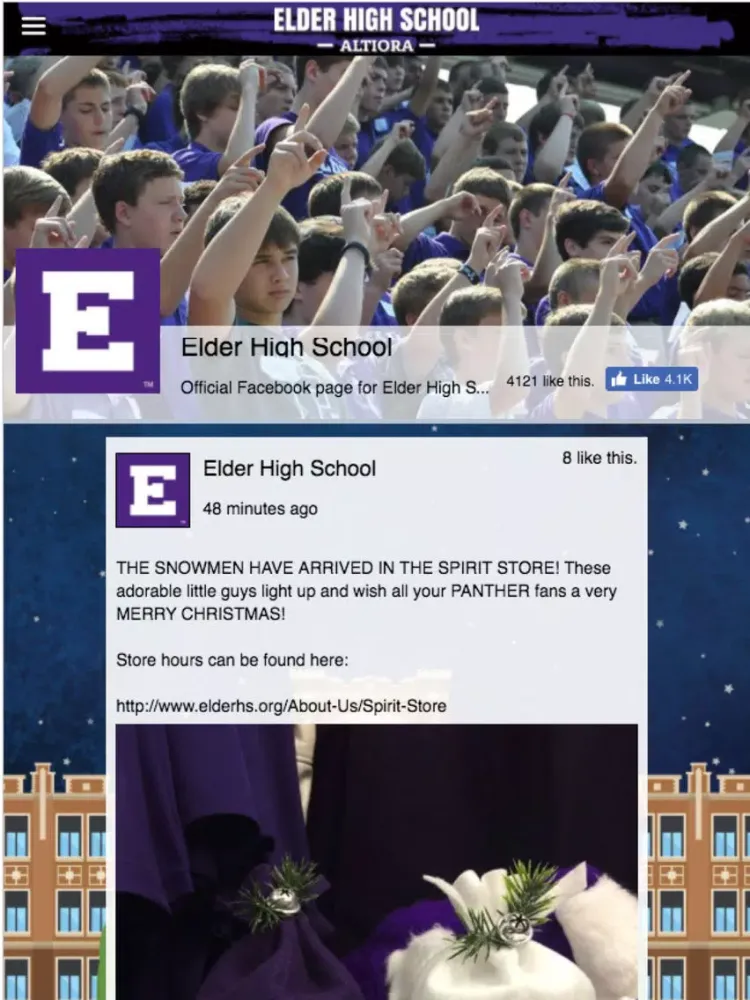 Zrzuty ekranu Elder High School iPad 