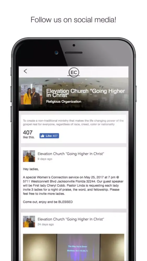 Elevation Church Jacksonville スクリーンショット