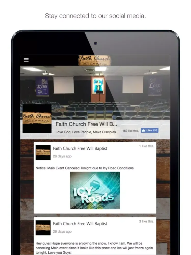 Faith Church FWB iPad 应用截图