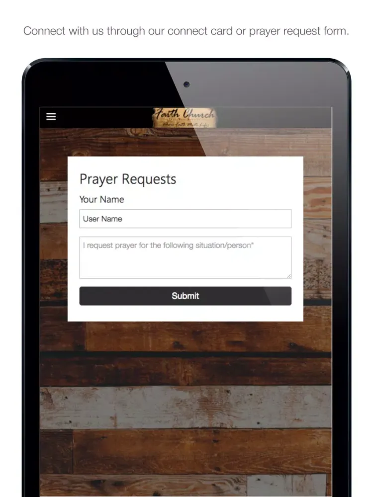 Faith Church FWB iPad 应用截图