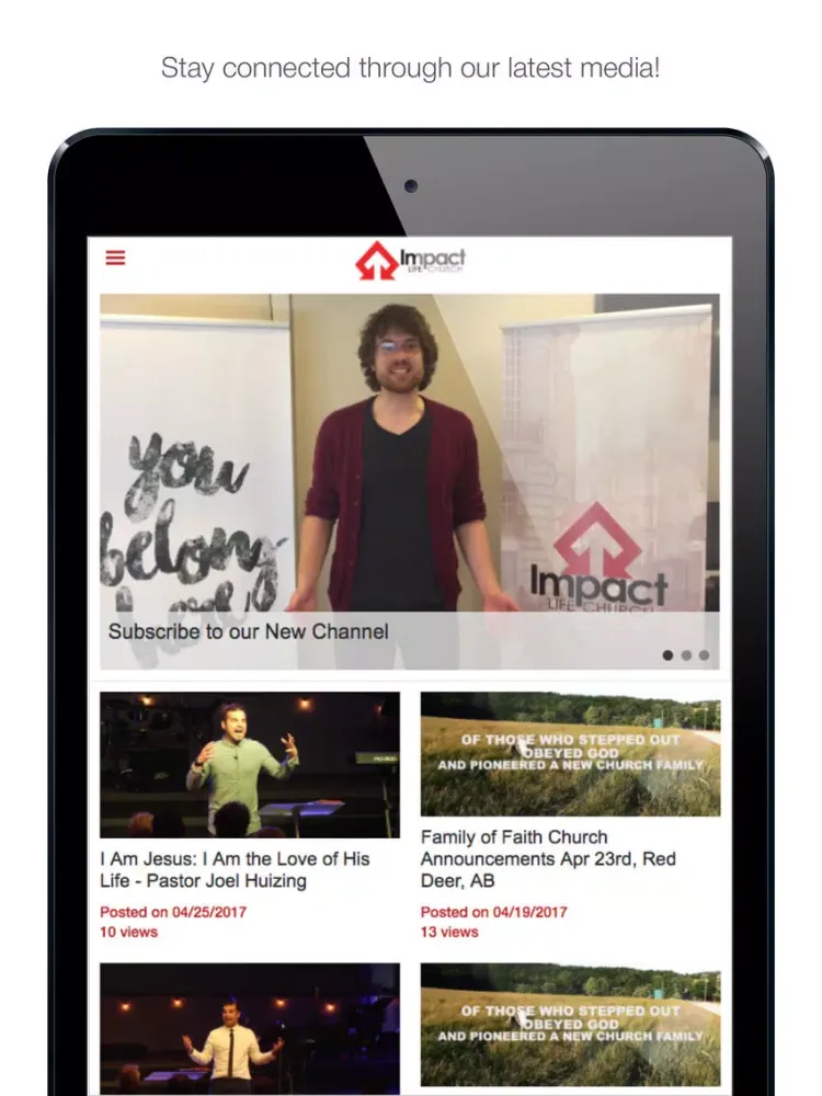 تصاویر Impact Life Church - Red Deer iPad 