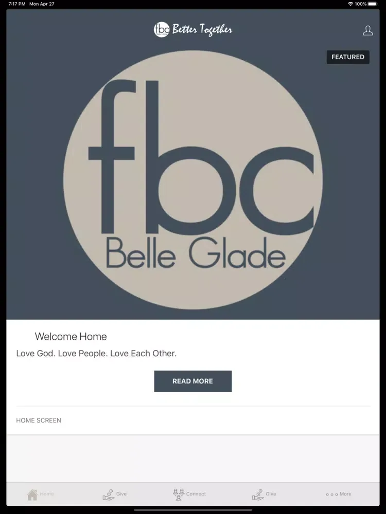 FBC Belle Glade iPad 应用截图