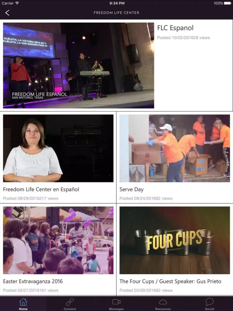Freedom Life Center SA iPad  Ekran Görüntüleri
