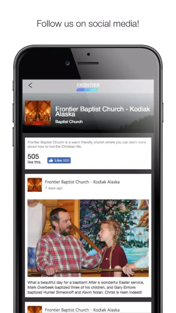 Tangkapan layar Frontier Church - Kodiak, AK