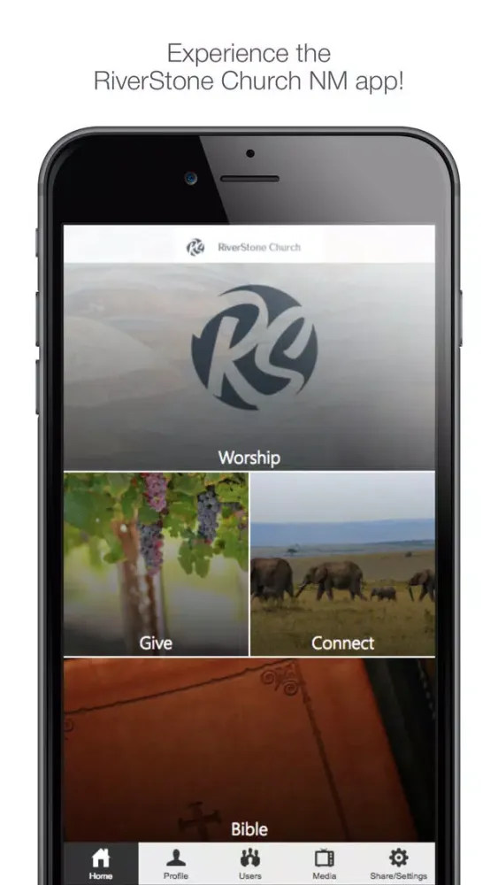 Tangkapan skrin RiverStone Church NM