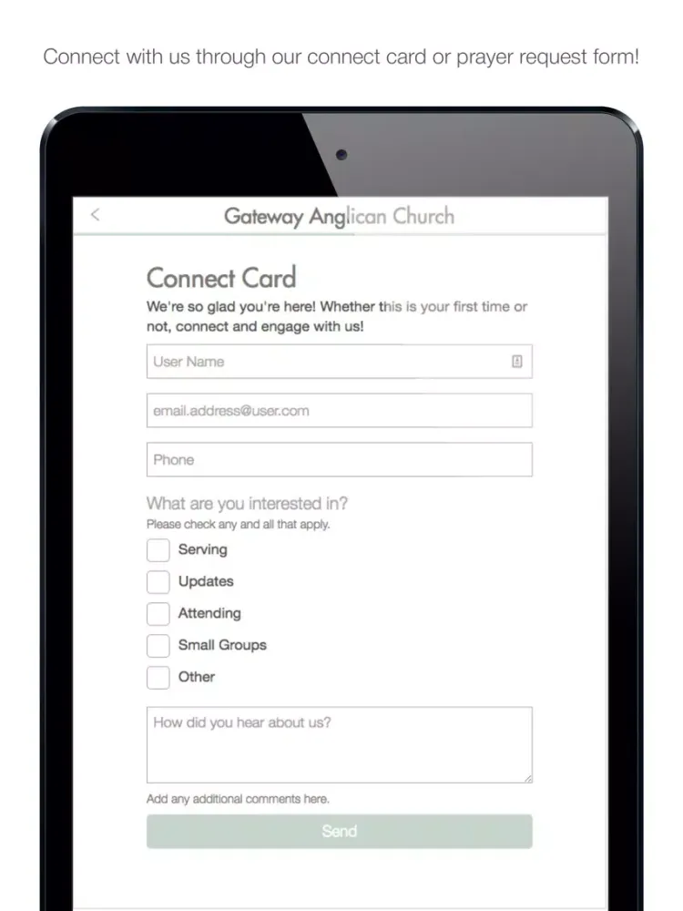 تصاویر Gateway Anglican Church iPad 