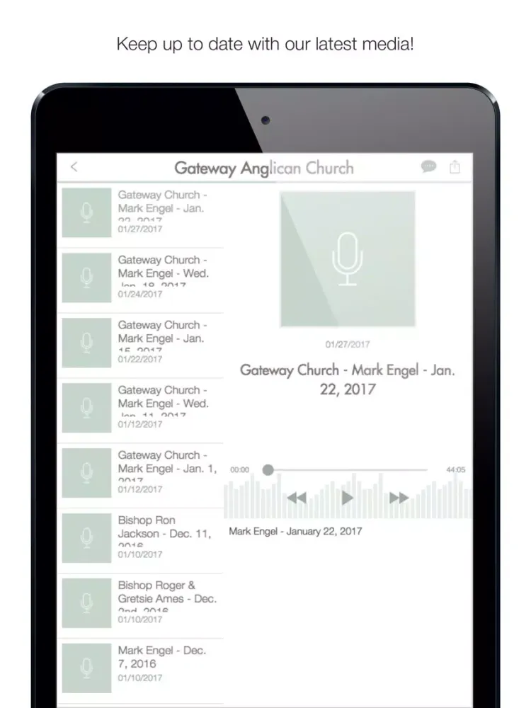 تصاویر Gateway Anglican Church iPad 