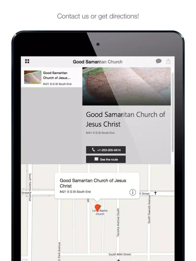 Good Samaritan Tacoma iPad  Screenshots