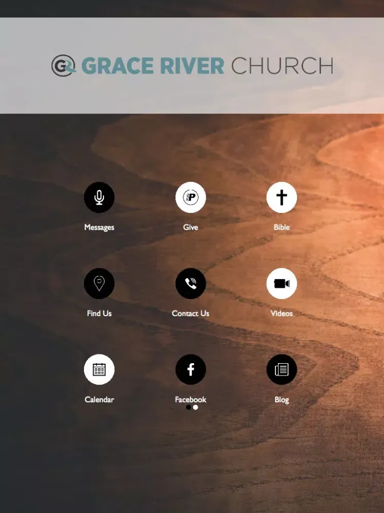 Grace River Church iPad  Screenshots