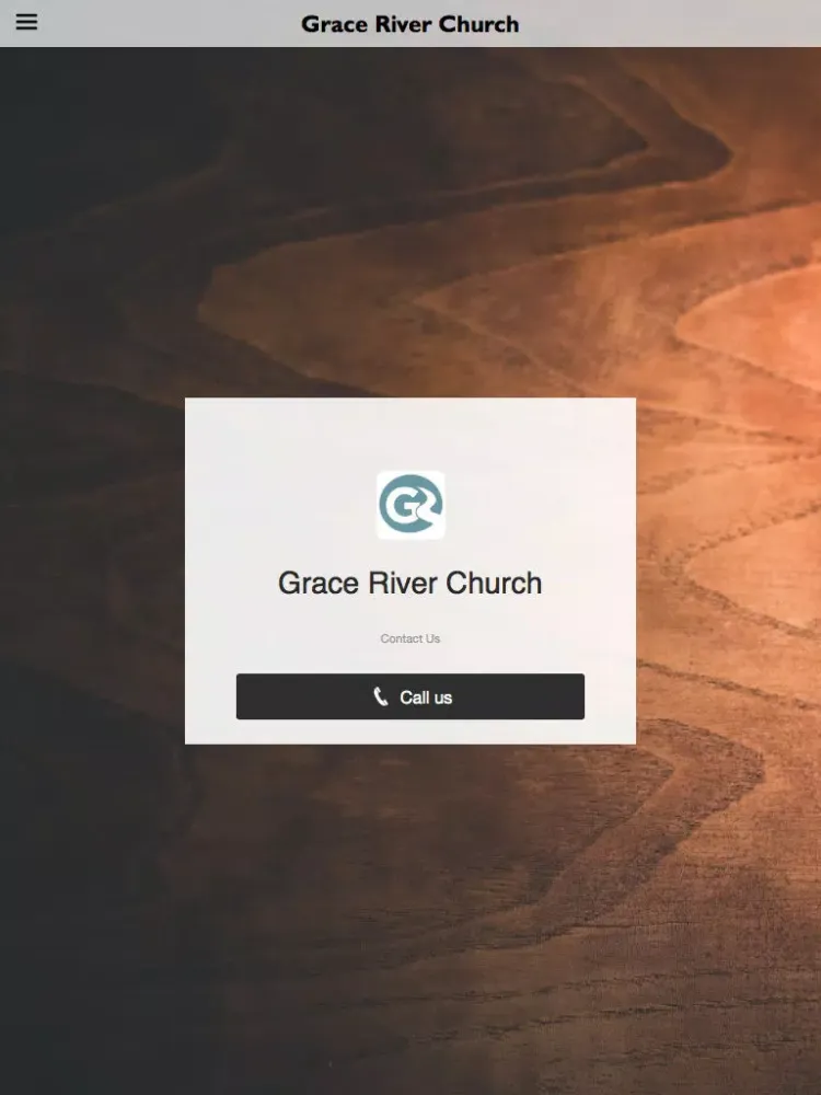 Grace River Church iPad  Screenshots