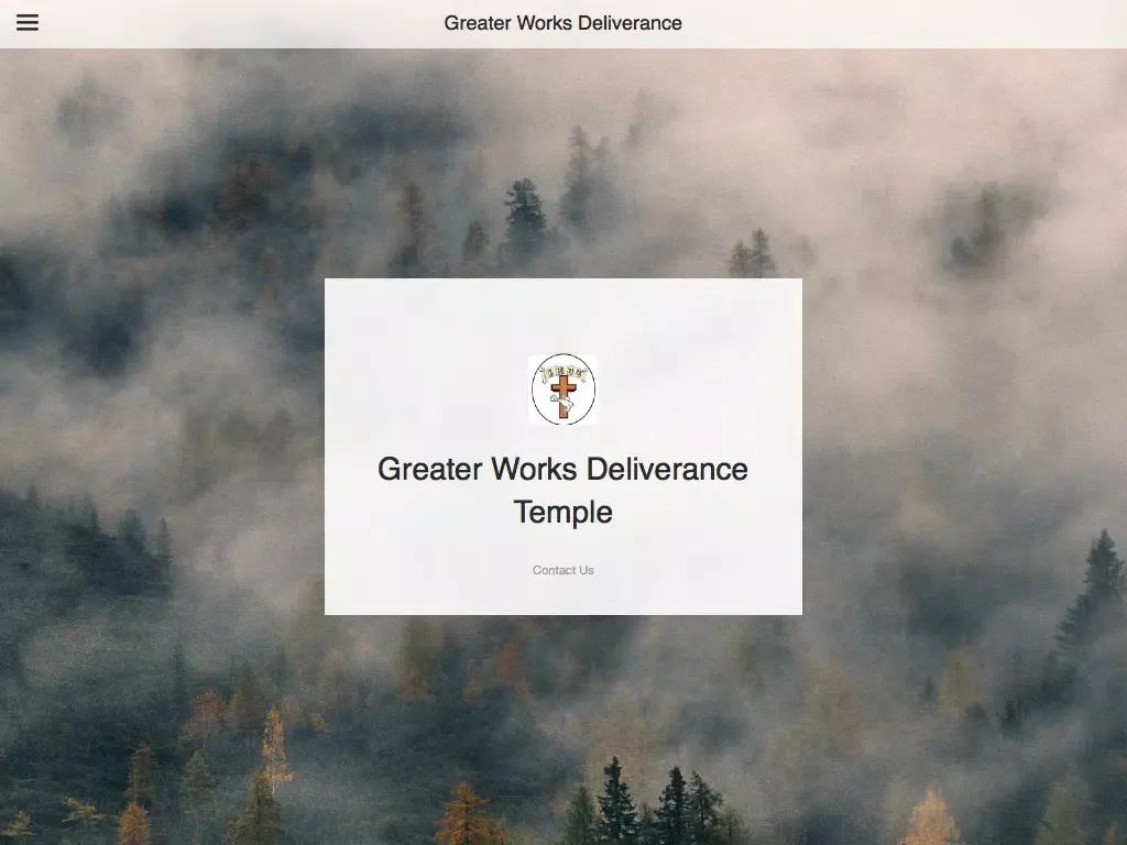 Greater Works Deliver. Temple iPad  स्क्रीनशॉट