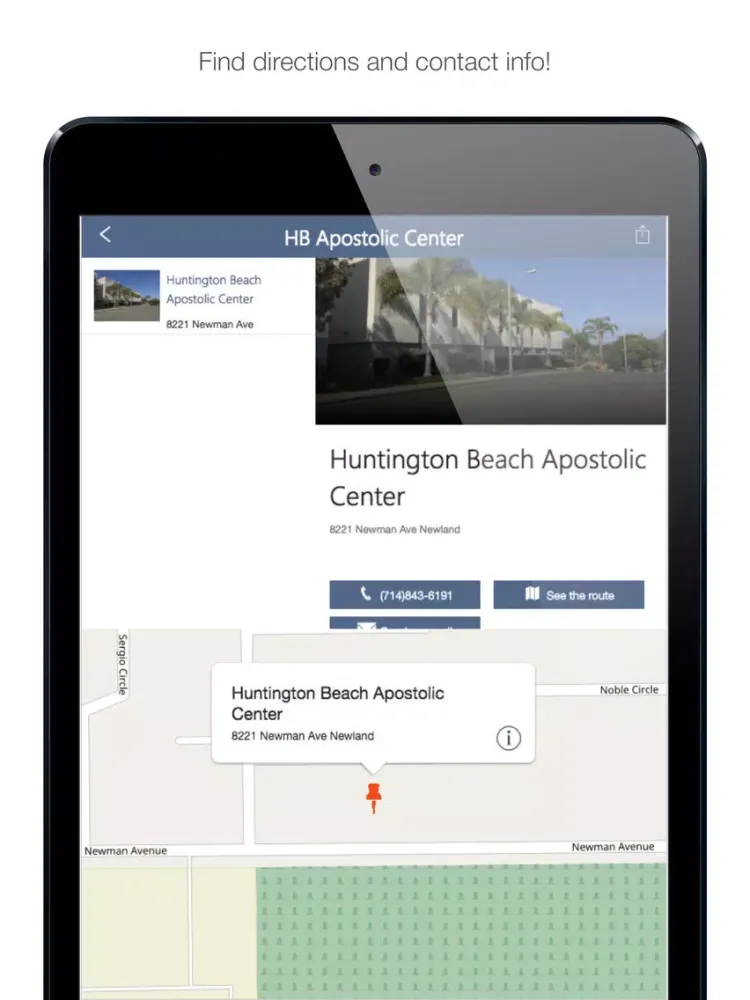 Скриншоты HB Apostolic Center iPad 