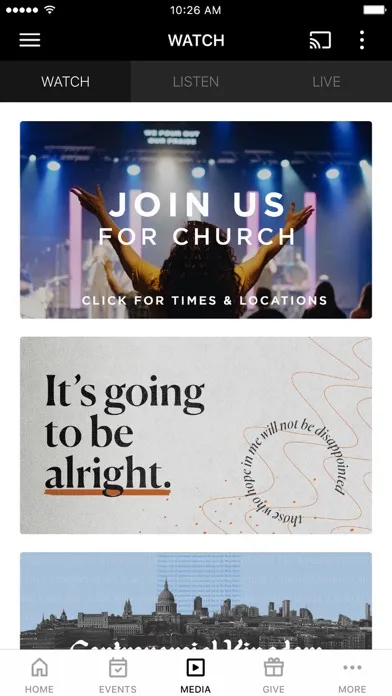 Higher Vision Church سکرین شاٹس