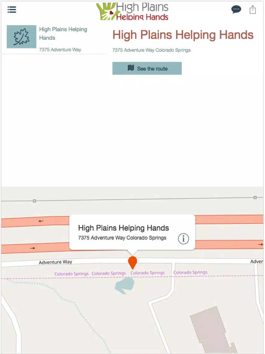 Capturas de pantalla de High Plains Helping Hands iPad 