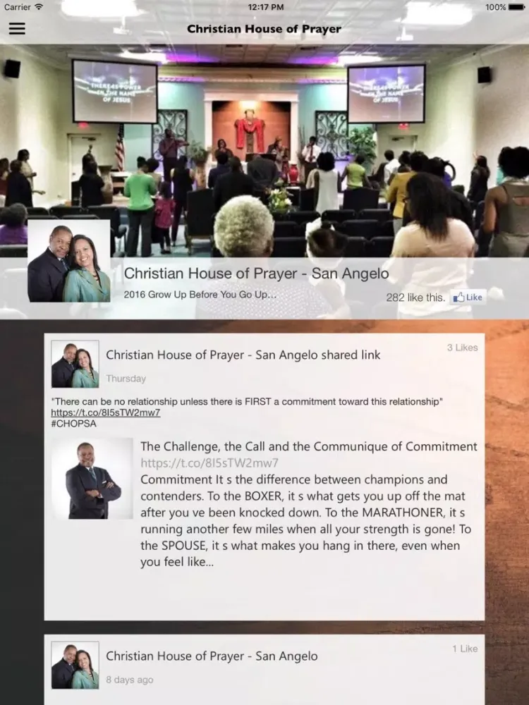 CHOP San Angelo Church iPad  سکرین شاٹس