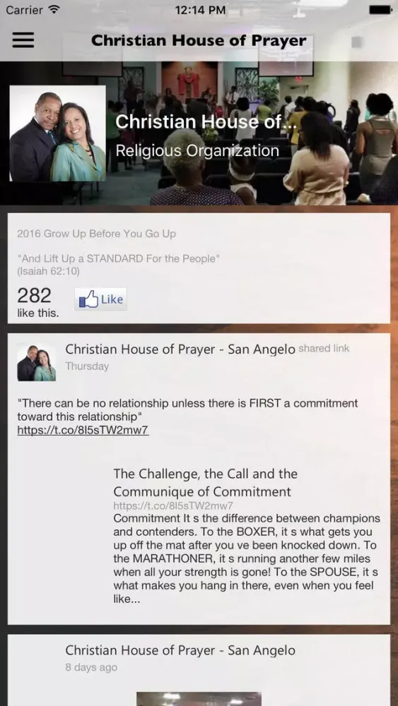 CHOP San Angelo Church سکرین شاٹس