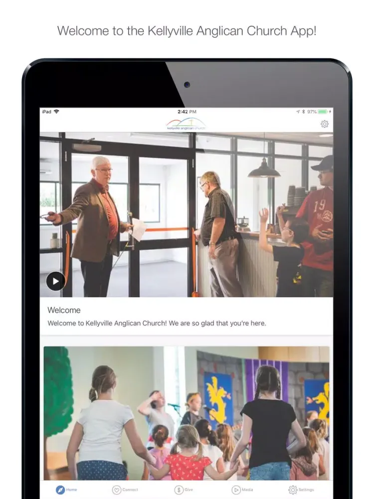 Kellyville Anglican Church iPad  Screenshots