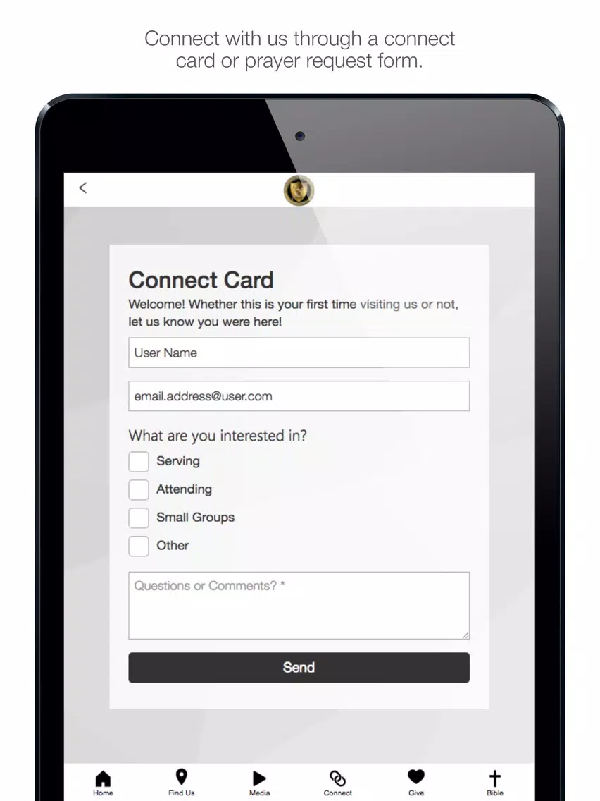 LCCC iPad  Screenshots