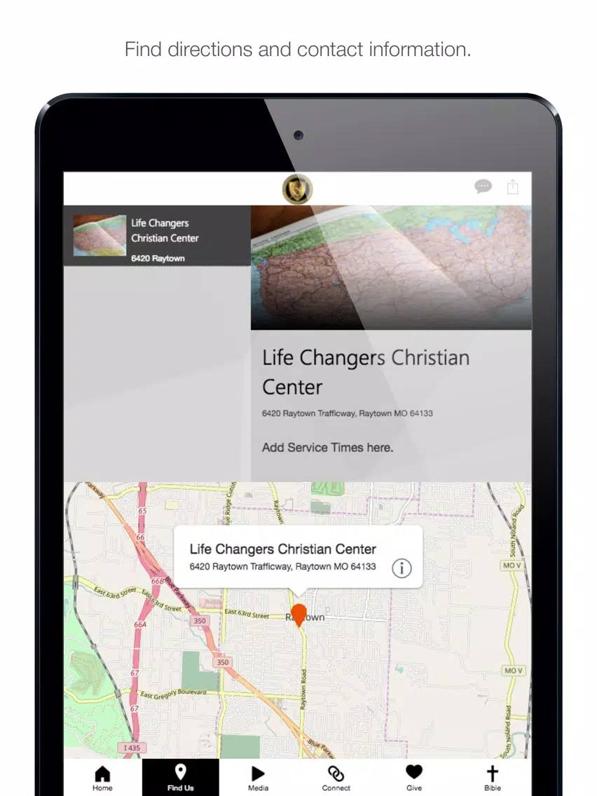 LCCC iPad  Screenshots