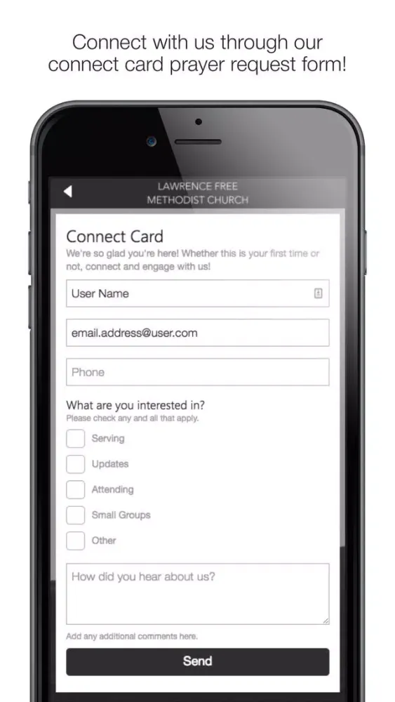 Lawrence Free Methodist Church Screenshots