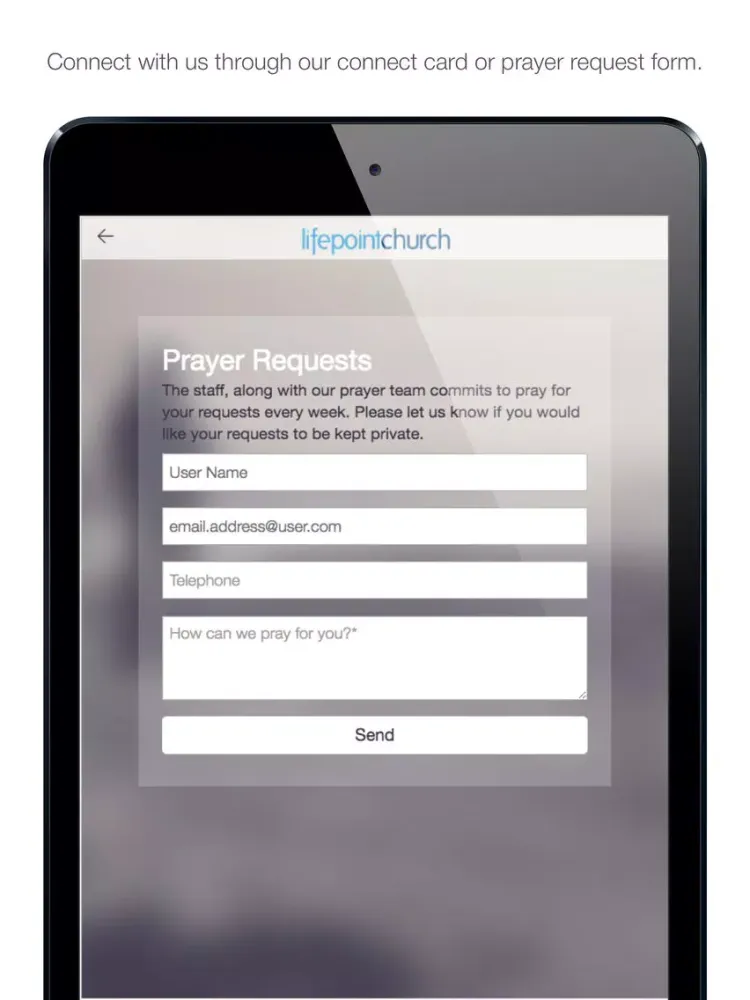 Lifepoint Church - Longview iPad  Screenshots
