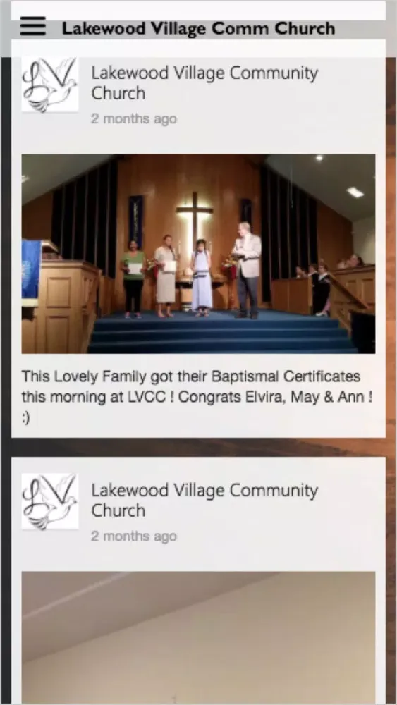 Zrzuty ekranu Lakewood Village Church