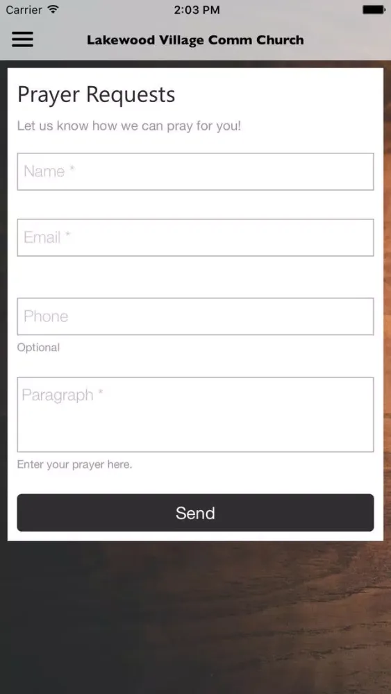 Zrzuty ekranu Lakewood Village Church