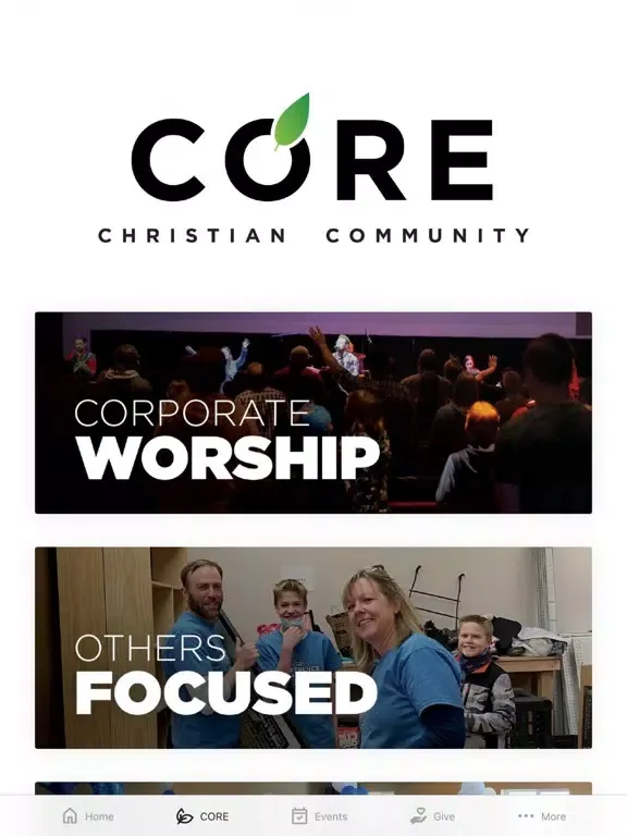 صور CORE Christian Community iPad 