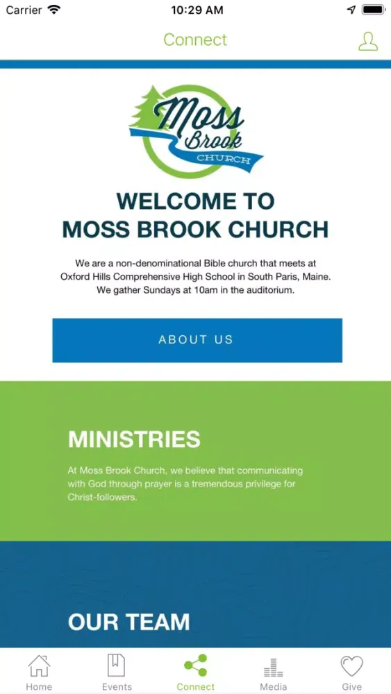 Capturas de pantalla de Moss Brook Church