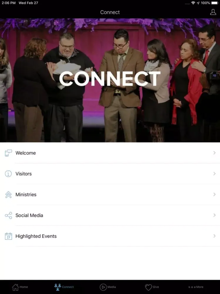 Richland Adventist Church iPad  スクリーンショット