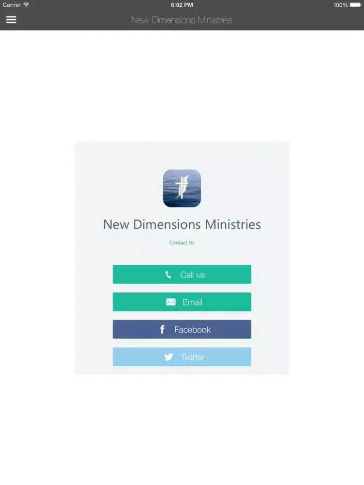 Capturas de pantalla de New Dimensions Ministries iPad 