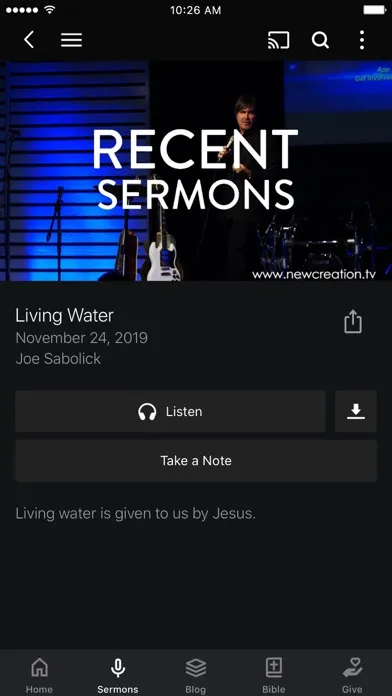 Screenshot di New Creation Church Perris CA